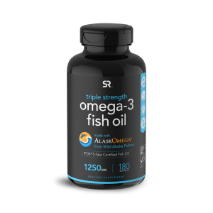 Omega 3 Fish Oil AlaskaOmega® 1250mg 180 softgels Sports Research